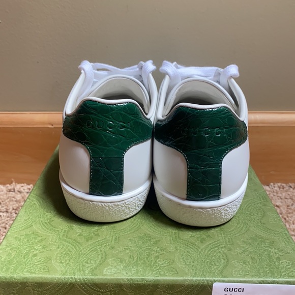 Gucci Ace Leather Sneakers - Picture 4 of 8